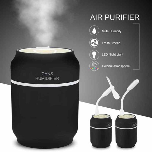 Mini humidifier for can humidifier