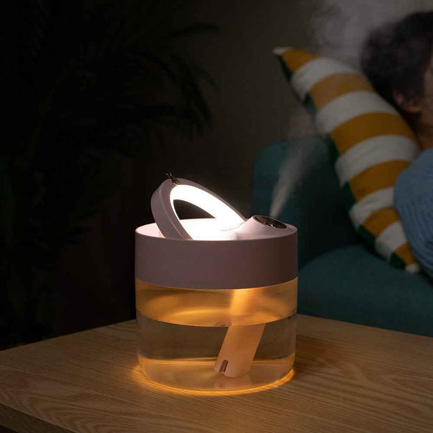 Humidifier dimming mute